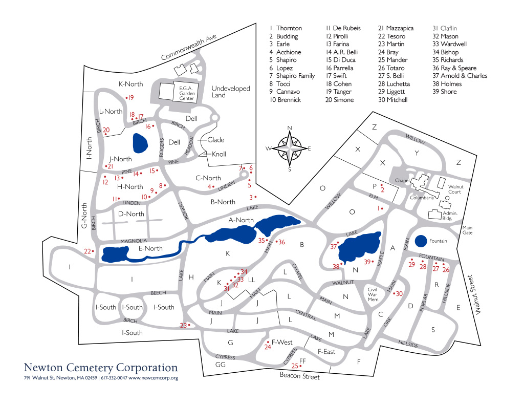 mausolea map