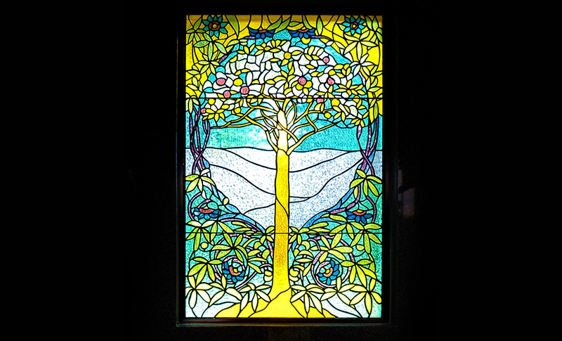 stained glass, Tanger mausoleum
